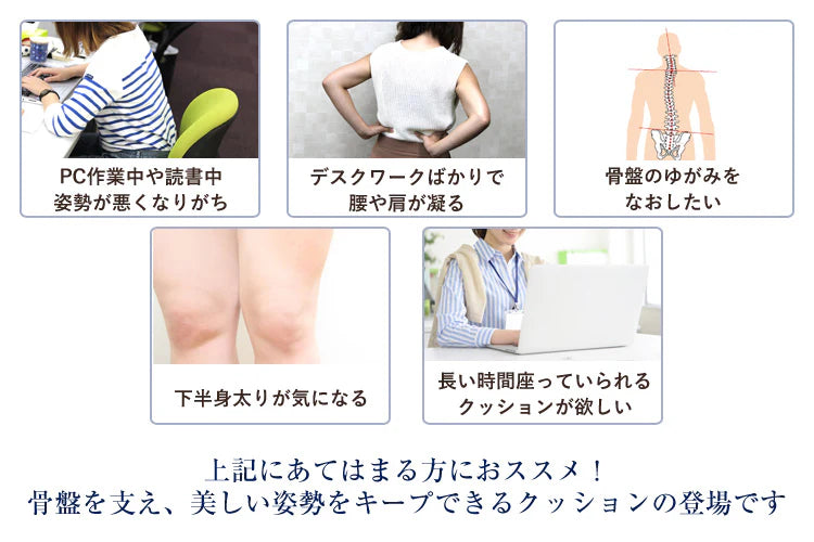 【ネイビー】椅子 クッション 腰痛 低反発 クッション 椅子用クッション 座布団 低反発クッション 骨盤クッション 健康クッション 骨盤矯正 姿勢矯正 腰 猫背 クッション オフィスチェア 椅子 いす チェア 車 ドライブ テレワーク