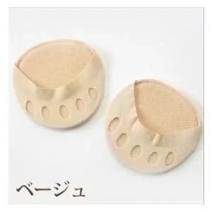 【11月下旬入荷予定分予約販売】【ベージュ】インナーソックス３足セット 靴下 レディース 5本指 ソックス  薄手