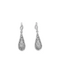 しずく ピアス  レディース  ゆれる ファッション アクセサリー 水滴  (シルバー)