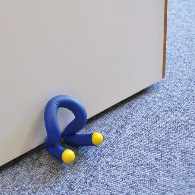 【ブルー】くねくね曲がって 使い方無限大！ くねローゼ マルチバンド 多目的バンド 結束バンド/スマホスタンド/ゴミ袋フック 小島通商