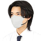 SOUCORE MASK ソウコレマスク 5層不織布マスク 立体構造 医療用 おとこまえ ライトグレー 個別包装 20枚入り X3箱
