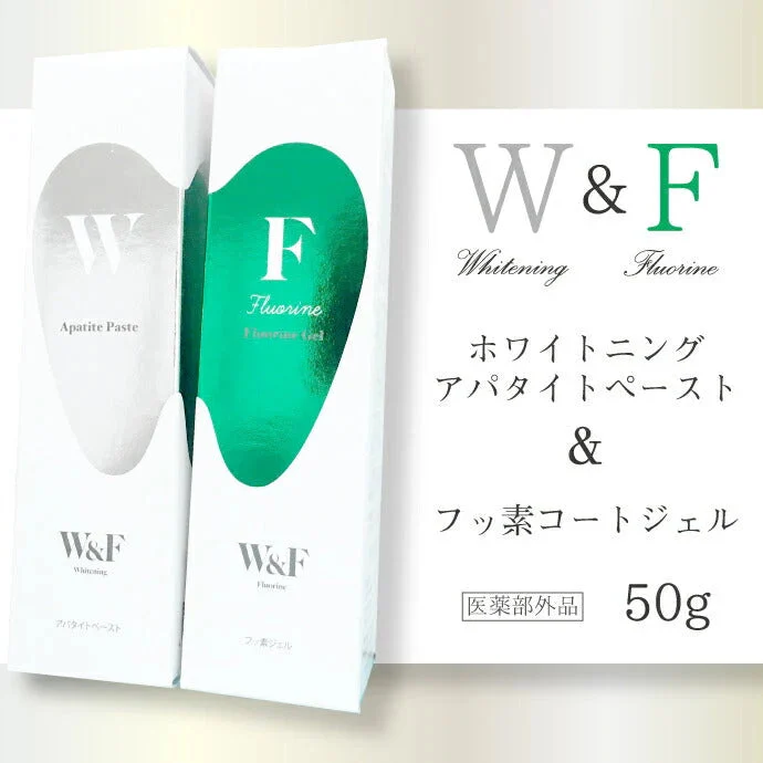 W & F 薬用ハミガキ CA-a [ホワイトニングペーストa] シトラスミント 単品 1本(50g) バイオアパタイト配合 歯磨き粉 ホワイトニング 日本製【メール便送料無料】