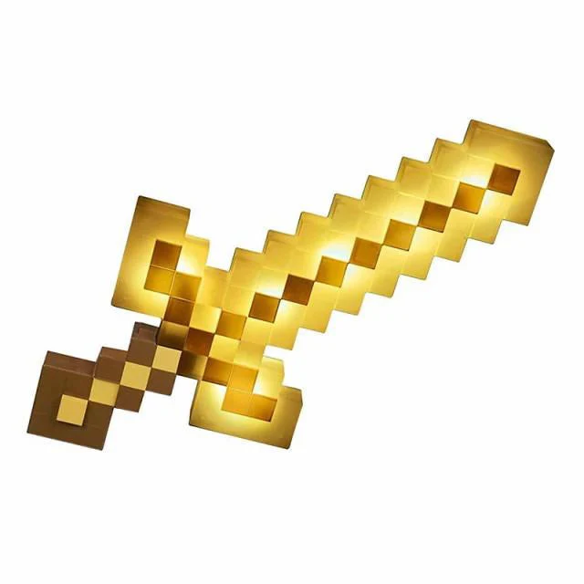 当日発送 マインクラフト ライト&サウンド アドベンチャーソード  ゲ-ムの剣 子供 玩具 男の子 かっこいい キッズ 変色 音が鳴る 小学生 中学生