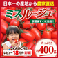 【1月から順次発送】【予約】たっぷり約400g！ミスルージュ ミニトマト(230~250g+保証分150g)日本一の産地から農家直送 熊本県産 野菜 青果 フルーツ【カウシェファーム収穫対象商品】