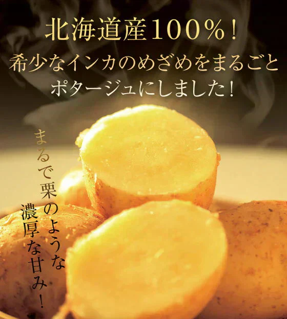 残り在庫わずか！　送料無料 インカのめざめポタージュ　10食セット　北海道　じゃがいも