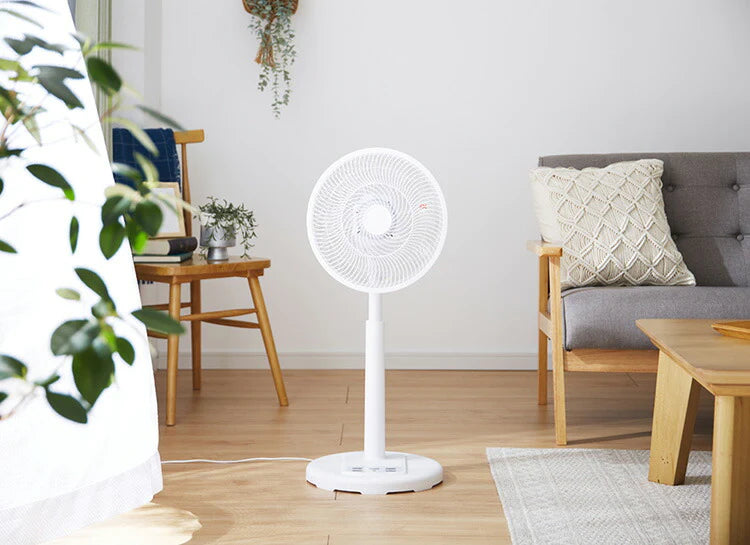 simplus シンプラス リビング扇 30cm リモコン式 SP-30R-01 7枚羽 扇風機 シンプル タイマー リズム風 おやすみ風 首振り 風量3段階 高さ調節 お手入れ簡単 小型 コンパクト 軽量
