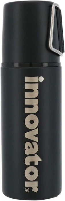 水筒 保温 保冷 ステンレス ボトル 400ml イノベーター (マットブラック)お弁当 熱中症対策