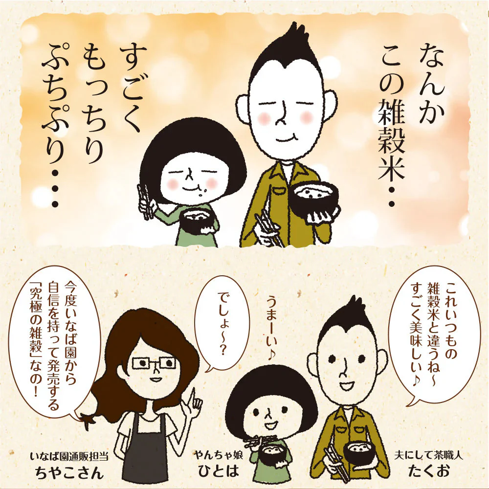 日本橋いなば園 6月上旬発送予定 にっぽんの二十五穀 450g メール便送料無料