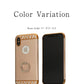 (iPhone7plus/8plus/ブラック)スマホケース iPhoneX XS ケース リング付 iPhone7 iPhone8 キラキラ デコ かわいい おしゃれ アイフォン カバー(代引不可)【メール便】【送料無料】