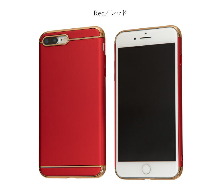 (iPhone7plus/8plus/シルバー)スマホケース iPhoneX XS ケース iPhone7 iPhone8 シンプル おしゃれ メタル アイフォン カバー(代引不可)【メール便】【送料無料】