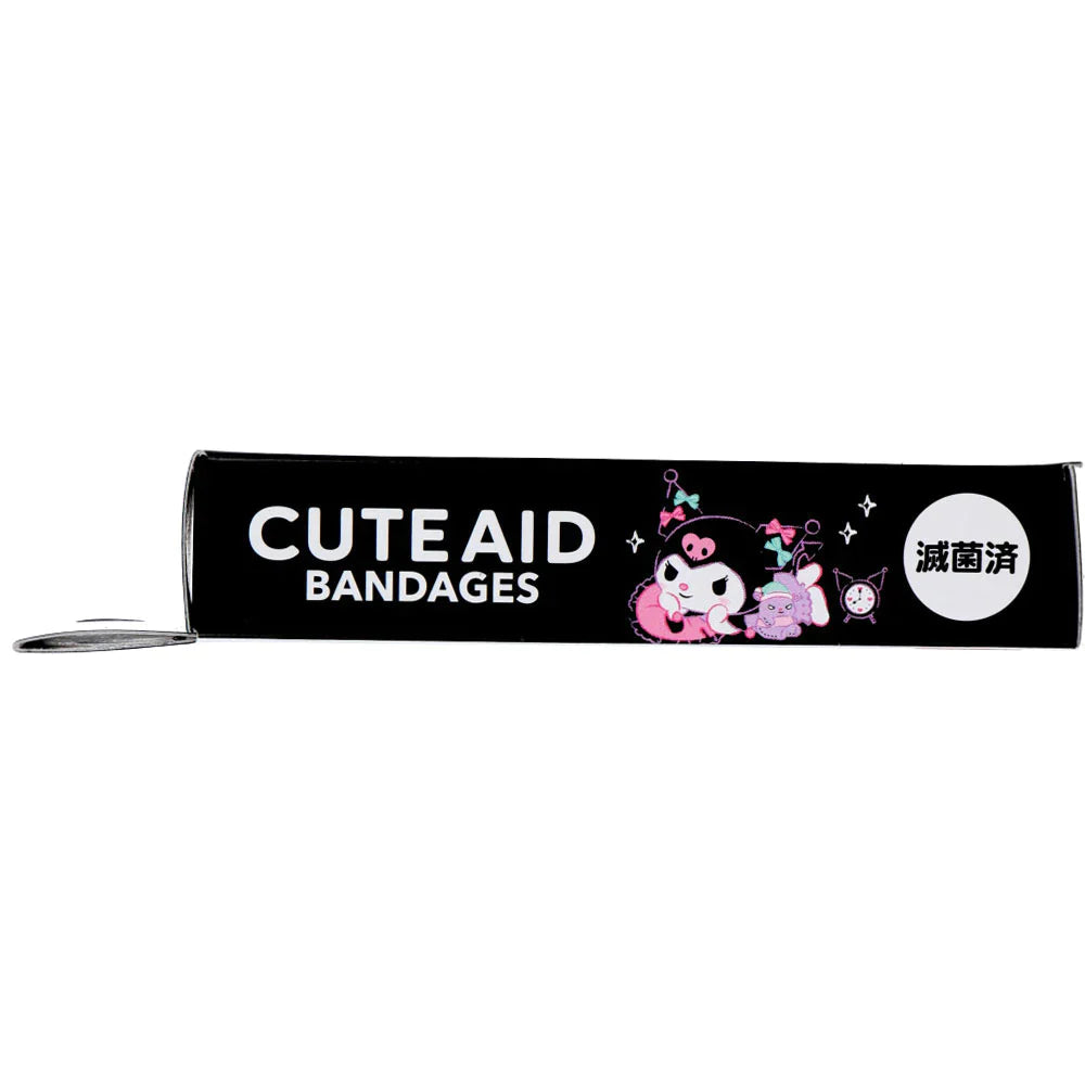 サンタン CUTEAID キャラクターばんそうこう クロミ 滅菌済 6柄X3シート 18枚入り X8箱