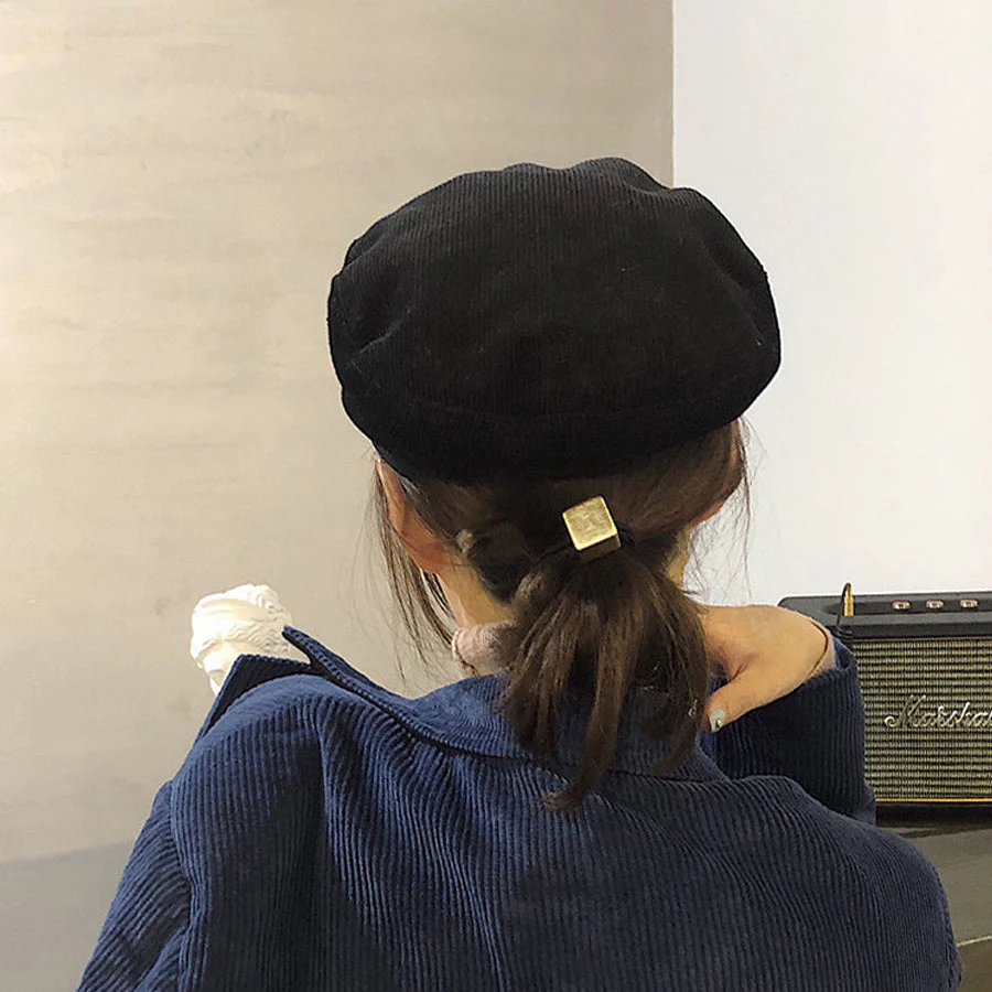 (まる)ヘアゴム リングゴム 金属ビジュー おしゃれ ヘアアクセサリー リボン結び シンプル 髪留め