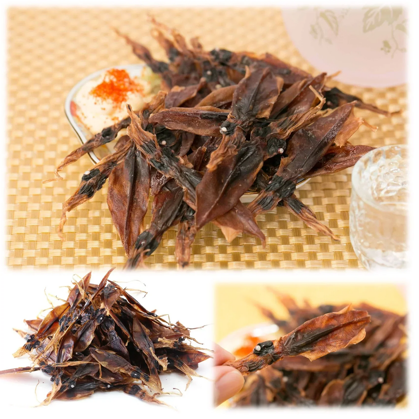 日本海産 ほたるいか素干し 無添加 70g／おつまみ 珍味 酒の肴 ホタルイカ 蛍イカ つまみ 晩酌 ビール 日本酒 焼酎 お酒 家飲み 宅飲み ほたるいか イカ いか 海鮮 買い回り 送料無料 ギフト