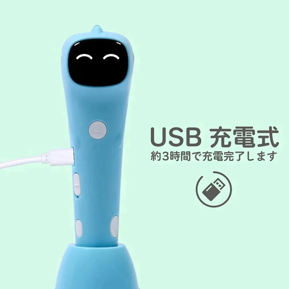魔法みたいに作れるペン 三次元フリーペン3Dペン ブルー