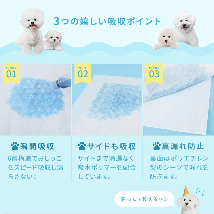 【レギュラーサイズ/1200枚入り】超薄型 ペットシーツ ペットシーツ 多頭飼い 大容量 まとめ買い 業務用 ペット用 ペットシート トイレシート 犬 猫 トイレシーツ ペット用シーツ ペットシート おしっこシート おむつ替えシート 送料無料