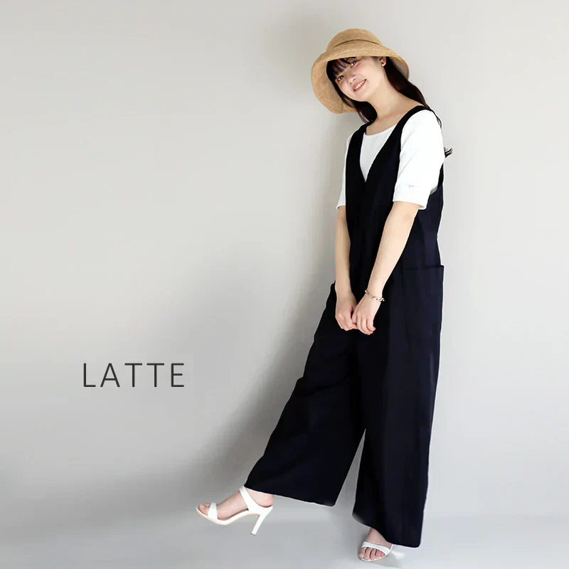 【フリー56-58.5cm-ラテ】【商品名：雑材ブリムアップハット】