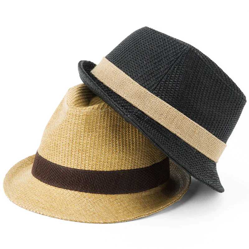 【57cm-ブラック】【57cmサマー中折れHAT】