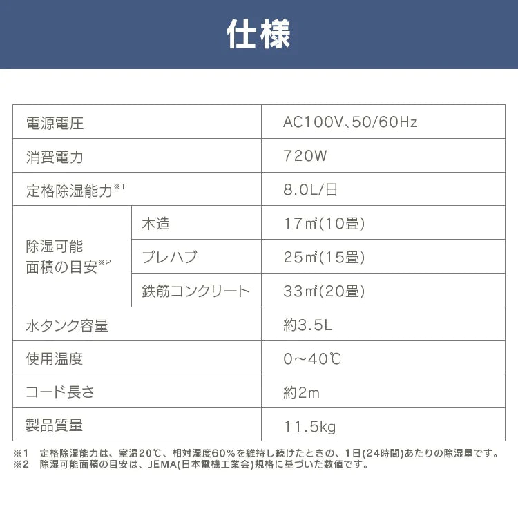 【カートアップNG】アイリスオーヤマ サーキュレーター衣類乾燥除湿機8L IJDC-K80