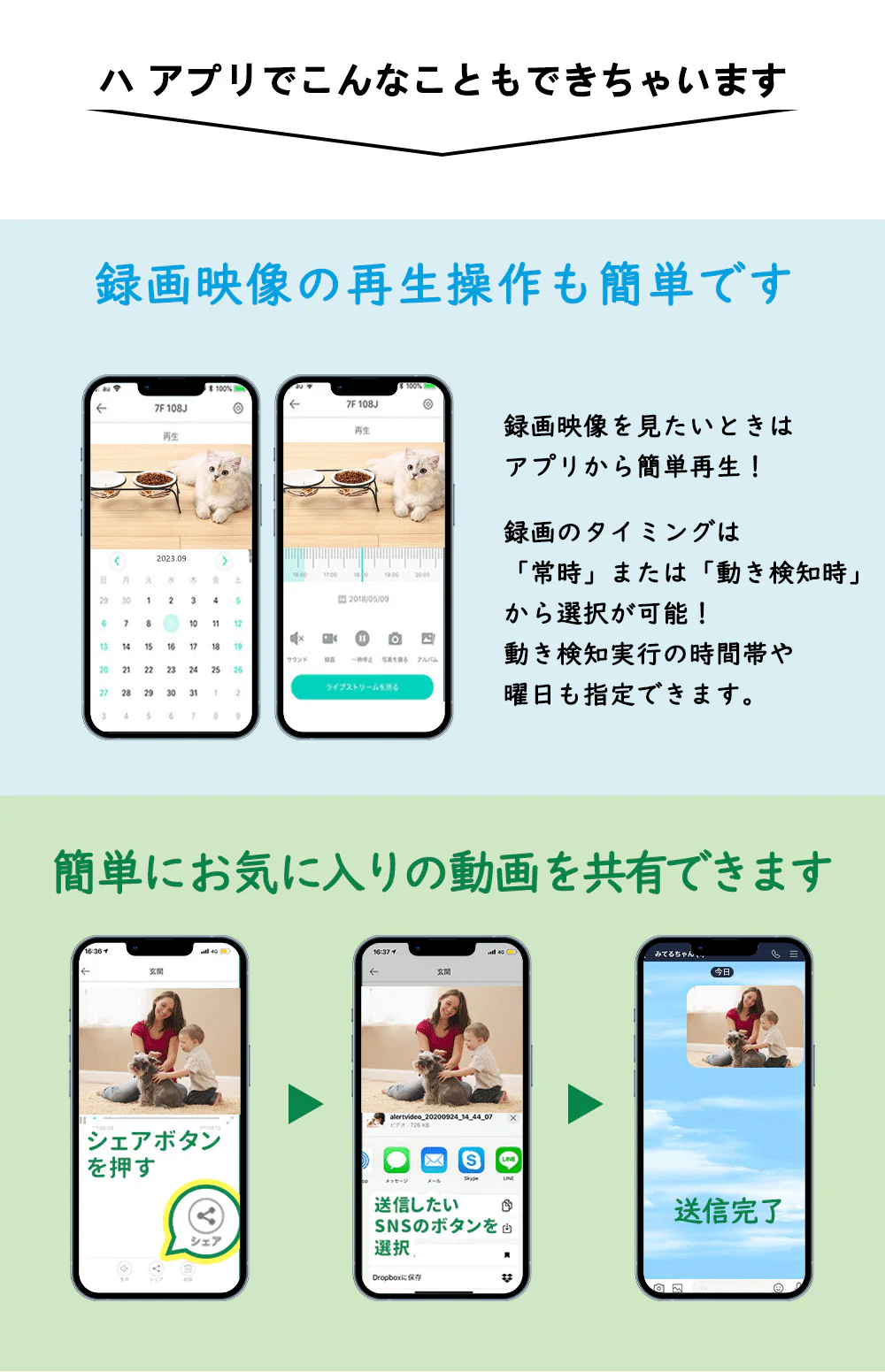 【内蔵型WiFi信号源&SDカード・クラウドサーバーに対応】防犯カメラ　室内　無線　ワイヤレス　工事不要　電池式防犯カメラ　小型防犯カメラ　家庭用防犯カメラ　wi-fiなし　電池式　ペットカメラ　ドライブレコーダー　室内外の防犯カメラ　監視カメラ　玄関カメラ ベビーモニター