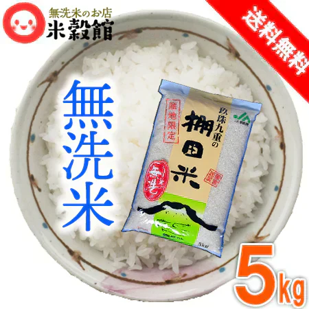 【令和6年産】送料無料 無洗米 5kg 大分玖珠・九重の棚田米 九州産 5kg×1