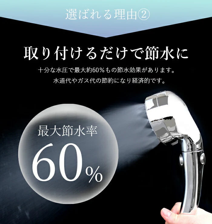 【LDKベストバイ1位】節水 ミスト シャワーヘッド プレミアムナノバブル 970万個/ml 節水 手元スイッチ 手元止水 美肌 毛穴 皮脂汚れ除去 3段階モード