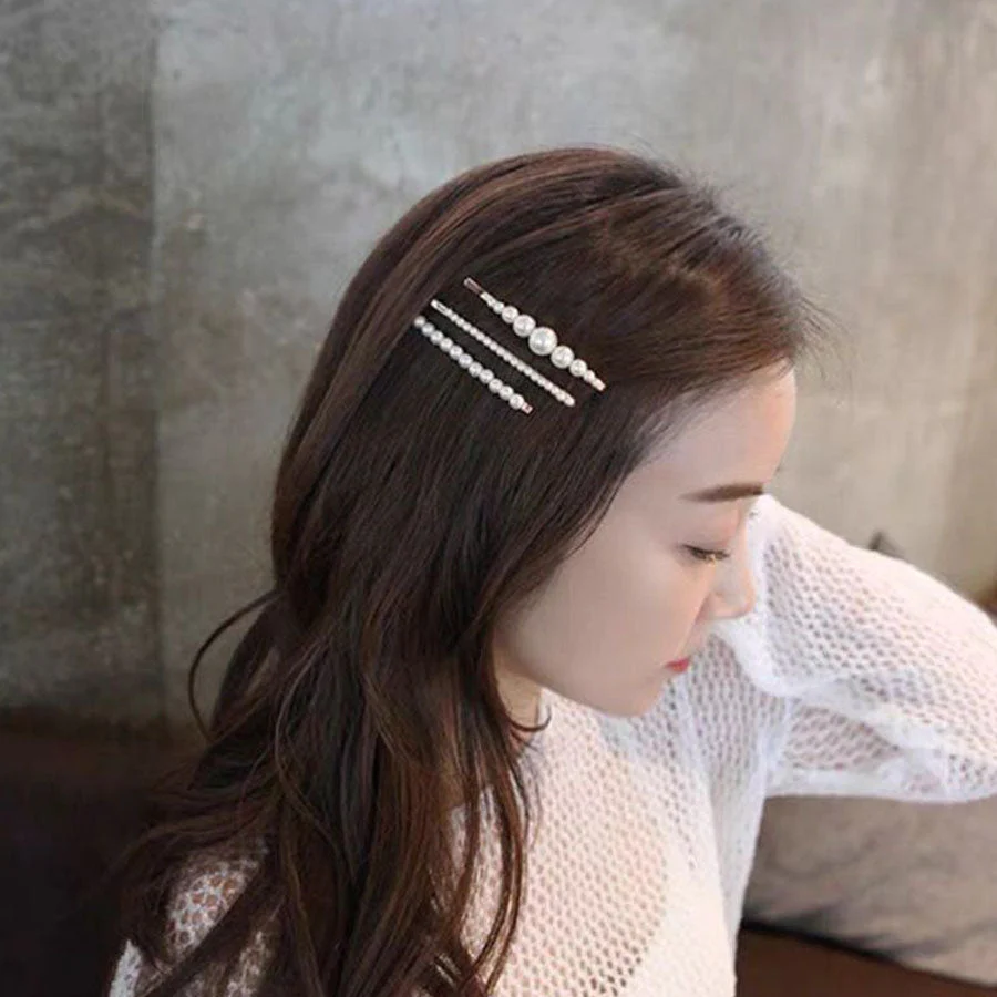 ヘアピン 10本セット パール ヘアクリップ スリーピン パールヘアピン ヘアアクセサリー 前髪 髪留め 髪飾り 結婚式 卒業式 入学式 パーティ レディース 可愛い おしゃれ