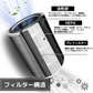 【全て日本国内発送】cado (カドー) 空気清浄機 AP-C200用フィルター FL-C320【送料無料】 【旧FL-C200後継品】「互換品」