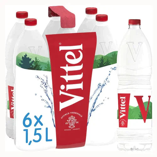 【賞味期限2023年6月】【全国配送対応】【送料無料】【1ケース】Vittel ヴィッテル 1.5L 6本 硬水 お水 ナチュラルミネラルウォーター ペットボトル フランス【エコ得】