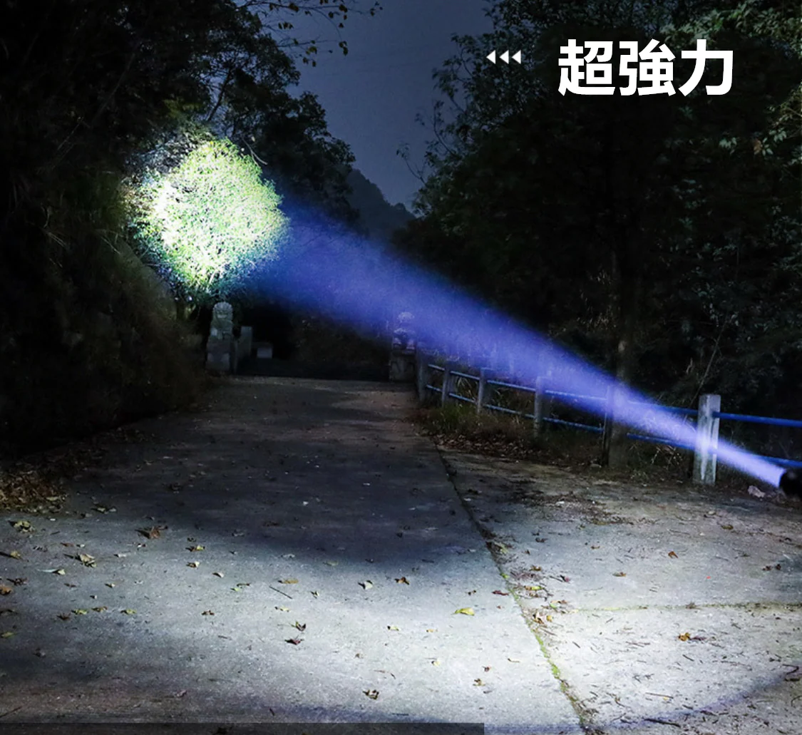 LEDライト 懐中電灯2021進化版 懐中電灯 LED懐中電灯 ハンディライト 充電式 超強力 ズーム 多モード 軍用 作業灯 充電池付き　乾電池使用可 停電 防水 防災対策 最新仕様！LEDライト 懐中電灯　ズーム機能 フラッシュライト 爆光 強力 防災グッズ 強力 防水(w024)