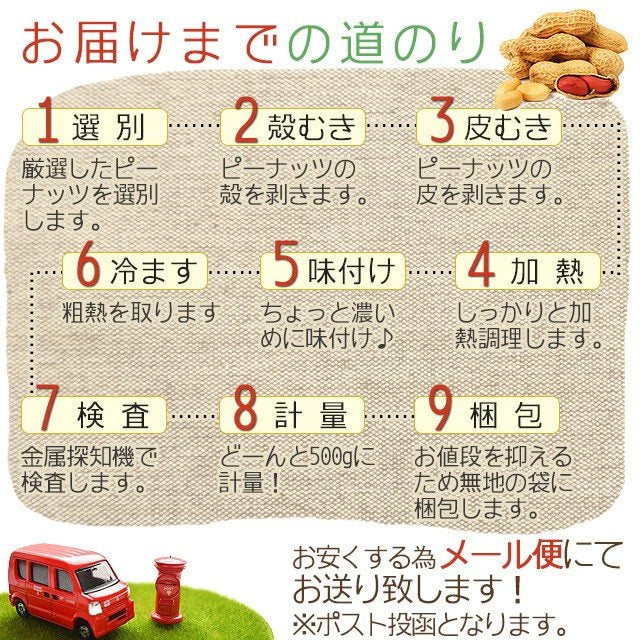 巌流庵の濃厚バターピーナッツ５００ｇ