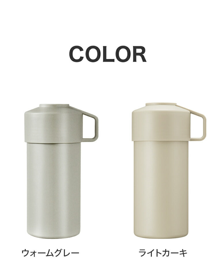 (チャコールグレー[CGY])STOS ペットボトルクーラーケース ストス 保冷 保温 ペットボトルホルダー 500ml 350ml アジャスター付き ペットボトル アウトドア ペットボトルクーラー 暑さ対策 ステンレス シンプル おしゃれ【送料無料】