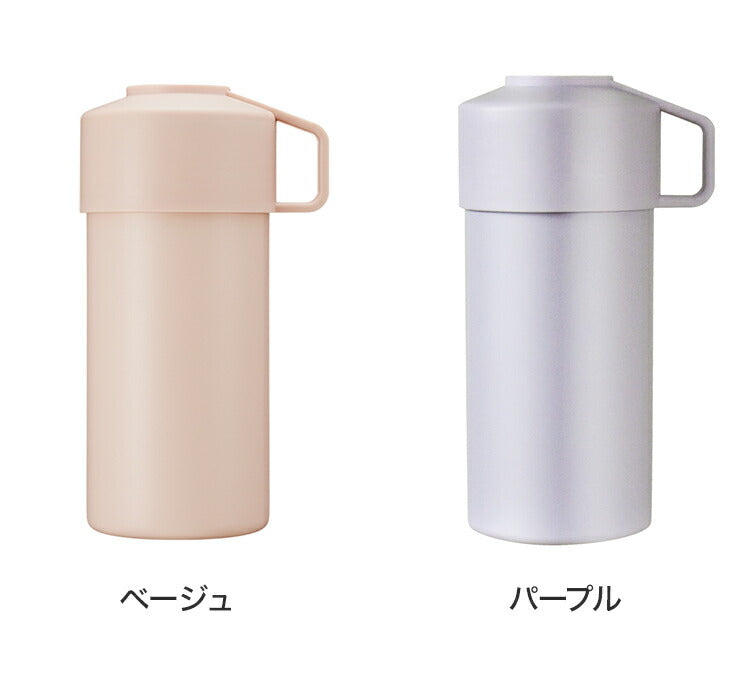 (ライトカーキ[LKH])STOS ペットボトルクーラーケース ストス 保冷 保温 ペットボトルホルダー 500ml 350ml アジャスター付き ペットボトル アウトドア ペットボトルクーラー 暑さ対策 ステンレス シンプル おしゃれ【送料無料】