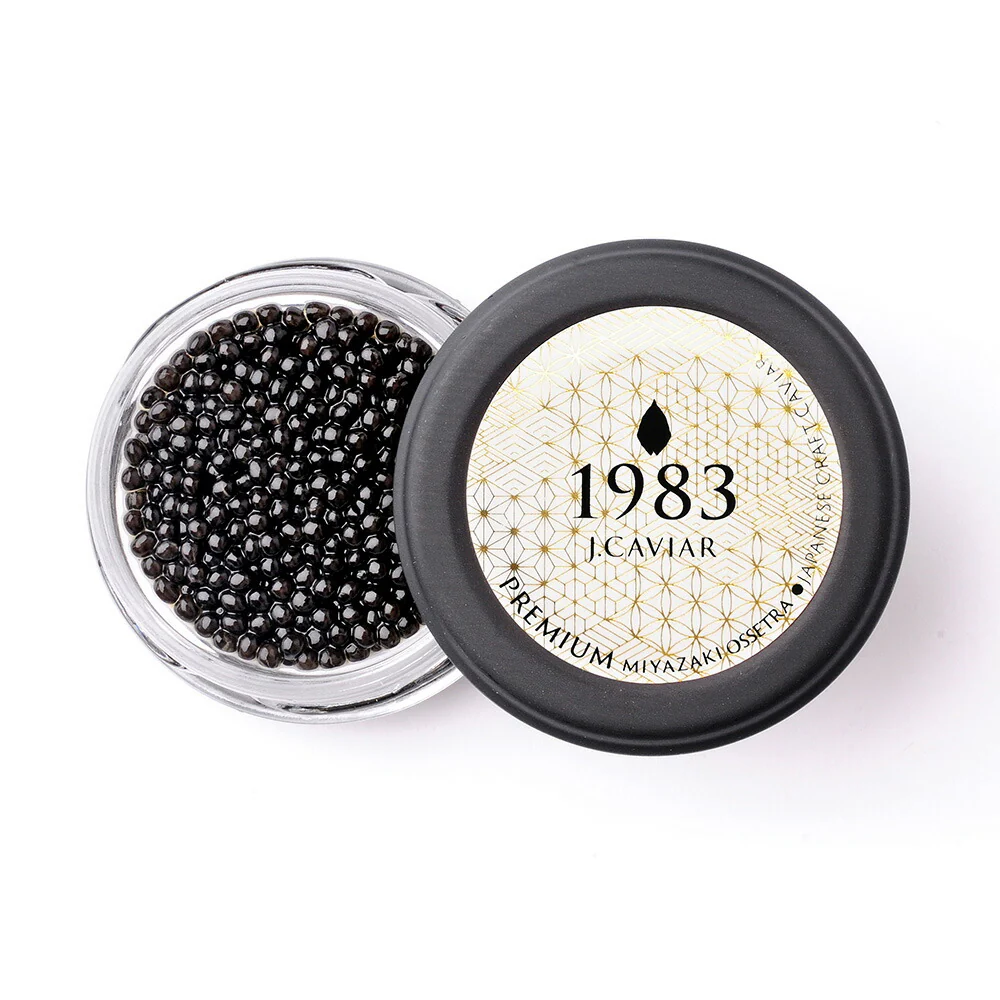 宮崎キャビア1983 & 1983 J.CAVIAR プレミアムキャビア20g×2種食べ比べ セット キャビア 国産 日本航空ファーストクラス機内食【送料込み】