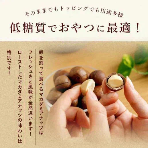 殻付きマカダミアナッツ 300g 送料無料