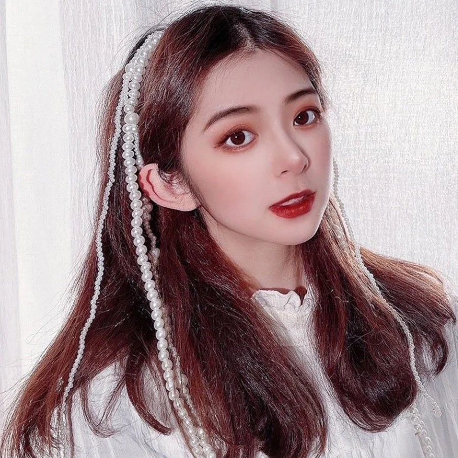(A3)パール ヘアアクセサリー ヘアアレンジ 髪飾り ウェディング 結婚式 二次会 パーティー おしゃれ かわいい