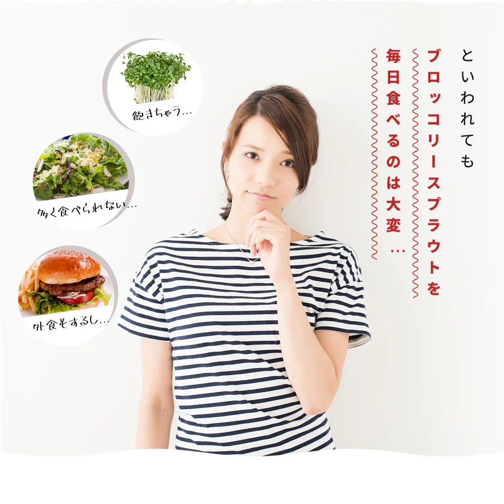 ブロッコリースプラウト《約1ヶ月分》 サプリ サプリメント 健康 女性 ダイエット スルフォラファン スーパーフード ブロッコリー スプラウト すっきり 栄養補給