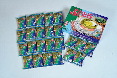 【3人シェア買いでお得】岩手県名産品　ご当地グルメ　三陸ふわとろめかぶスープセット 24食入り【お届け不可地域：沖縄・離島】