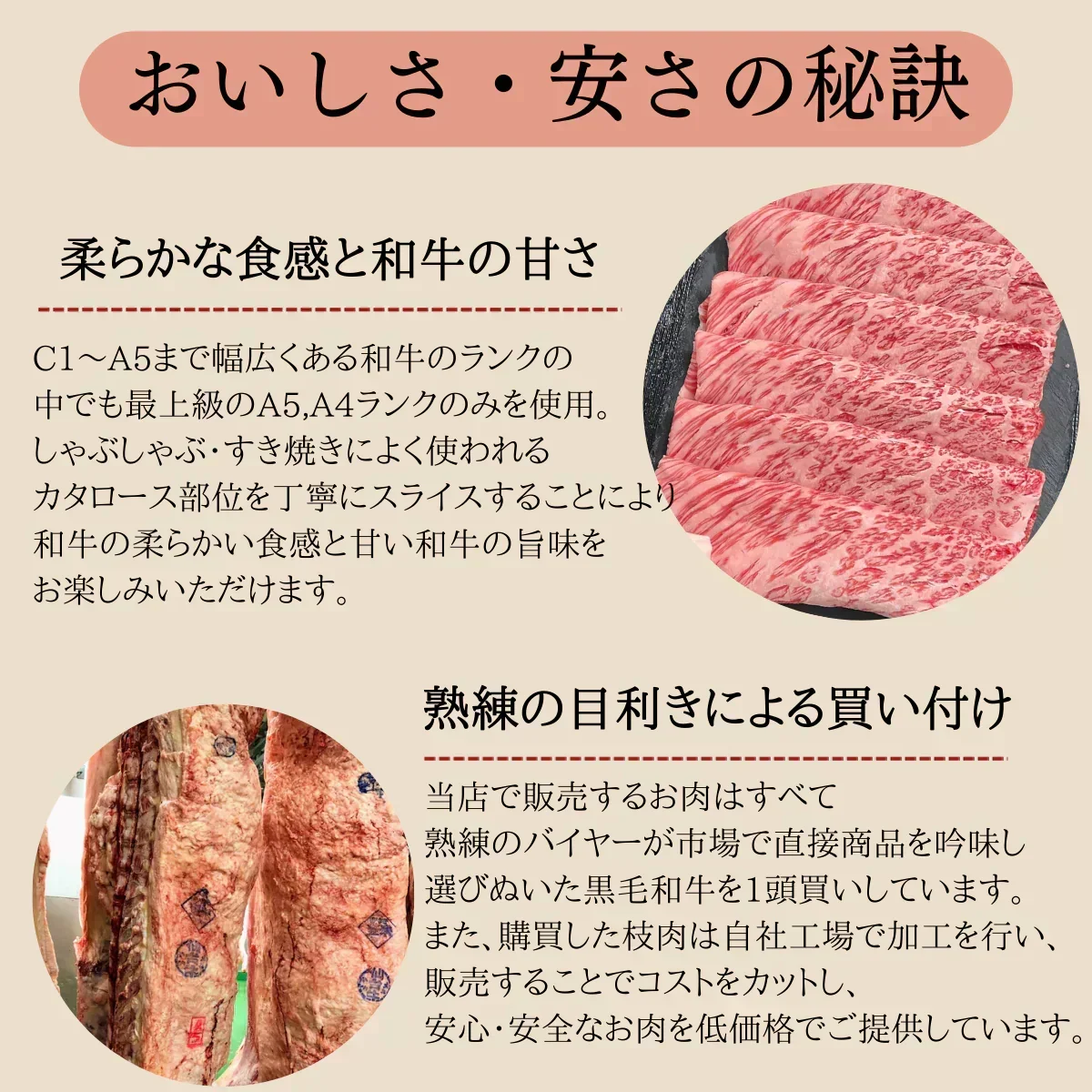 【お家でプチ贅沢！大容量】国産 高級黒毛和牛  900g（300g×3パック）