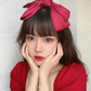 (ブラック)リボンカチューシャ　ヘアバンド　レディース 大人っぽい ヘアアクセサリー シンプル 髪飾り おしゃれ  ヘアターバン