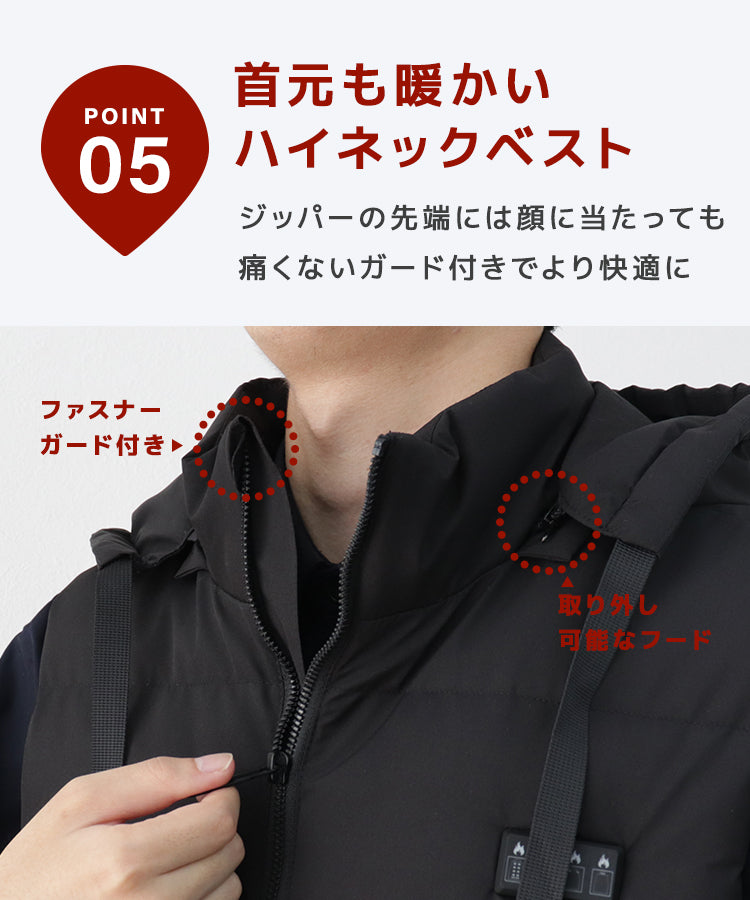 【Lサイズ】【グレー】電熱ベスト 発熱ベスト ヒーターベスト ヒーター付きベスト 電熱ジャケット 電熱ウェア 電気ベスト 3段温度調整 防寒ベスト 加熱ベスト インナー レディース メンズ 男女兼用 軽量 防寒 速暖 通勤通学 アウトドア バイク