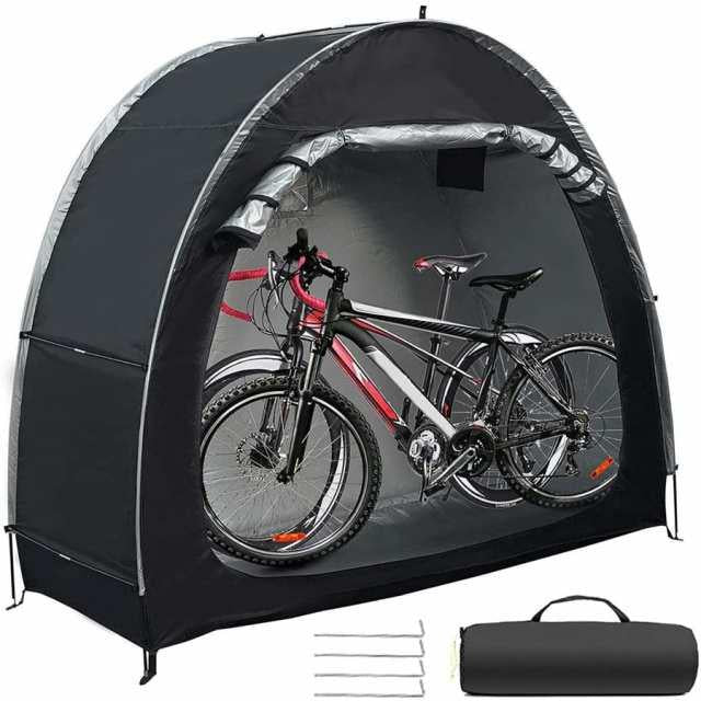 当日発送 自転車テント バイクガレージ 1-2台用 自転車置き場 屋外自転車テント 自転車カバー 自転車収納 UVカット 遮熱?耐水加工 折りやすい設計 w507A(グリーン)