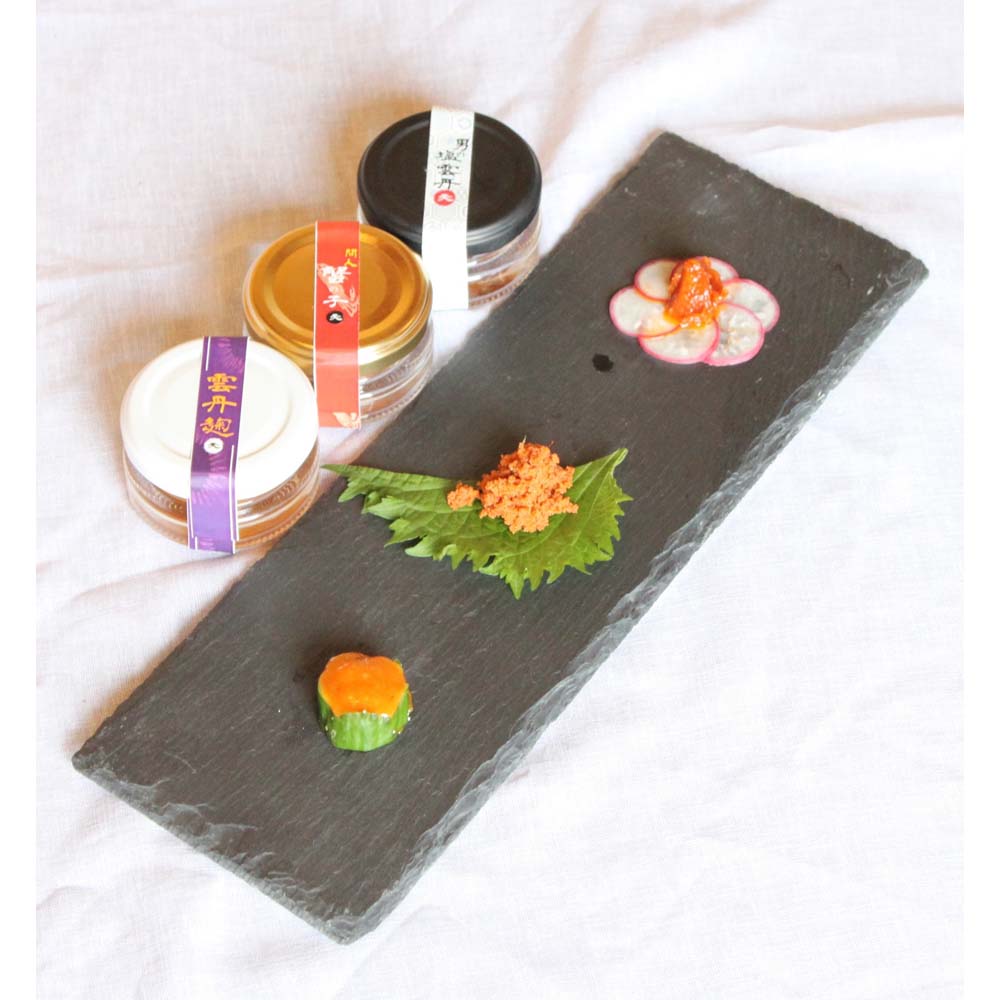 【3人シェア買いでお得】【京丹後産】京都宝味箱 贅沢珍味3種（雲丹2種・蟹）
