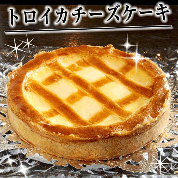 岩手県特産品 　トロイカ　ベークドチーズケーキ　5号（6人分）【送料込み】【お届け不可地域：沖縄・離島】