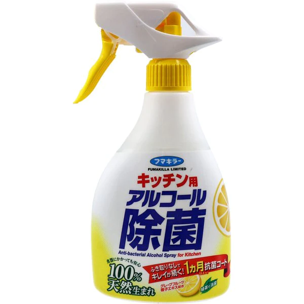 除菌アルコール フマキラー キッチン用アルコール 除菌スプレー 本体400mlＸ6本