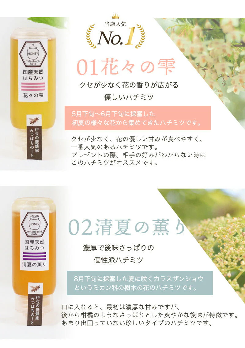 国産 天然ハチミツ 清夏の薫りチューブタイプ200g はちみつ 蜂蜜 ギフト 国産蜂蜜