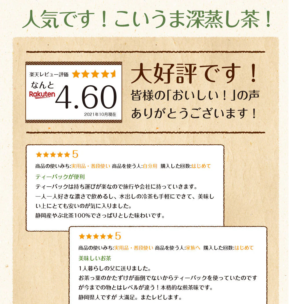 日本橋いなば園 こいうま深蒸し茶ティーバッグ ペットボトル用 3g×20包 ネコポス メール便送料無料 水だし 水出し茶 ギフト おくりもの 贈り物 プレゼント お礼 香典返し お礼 贈答 内祝い 母 手土産 贈物 煎茶 還暦祝い 茶匠庵 結婚祝い 誕生日