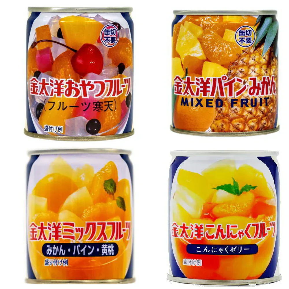 【缶詰】太洋食品 金太洋(国産みかん使用) フルーツ缶詰150g おやつフルーツ パインみかん ミックスフルーツ こんにゃくフルーツ 食べきりサイズ16缶セット 関東圏送料無料