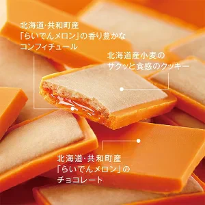 もりもと morimoto 北の散歩道【らいでんメロン・ハスカップ・いちご】【各1箱8枚入・計3箱】