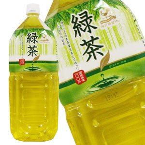 神戸居留地 緑茶 2LPET×12本［6本×2箱］［賞味期限：3ヶ月以上］北海道、沖縄、離島は送料無料対象外［送料無料］【8月12日出荷開始】
