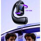 【左右耳兼用】ワイヤレスイヤホン 片耳 bluetooth5.4 180度回転 耳掛け式 IPX6防水 Hi-Fi高音質 ブルートゥースイヤホン type-C充電 耳を塞がない LED電力表示 快適 iPhone/Android適用 ハンズフリー w677D(ホワイトpro)